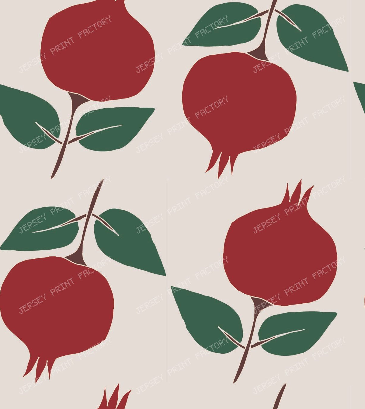 Pomegranate Orchard Rows Large