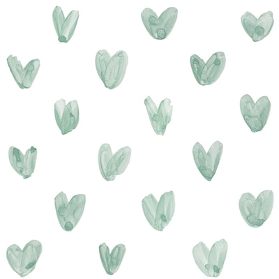 Hearts watercolor