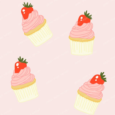 çIlekli Cupcake