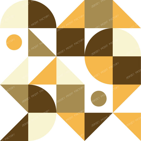 Colorful Bauhaus Pattern, Retro Pattern, Geometric Pattern — Colorful 10