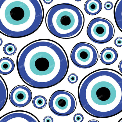 Evil Eye Pattern, Turkish Eye, Hamsa, Nazar Talisman, Mati, Mataki