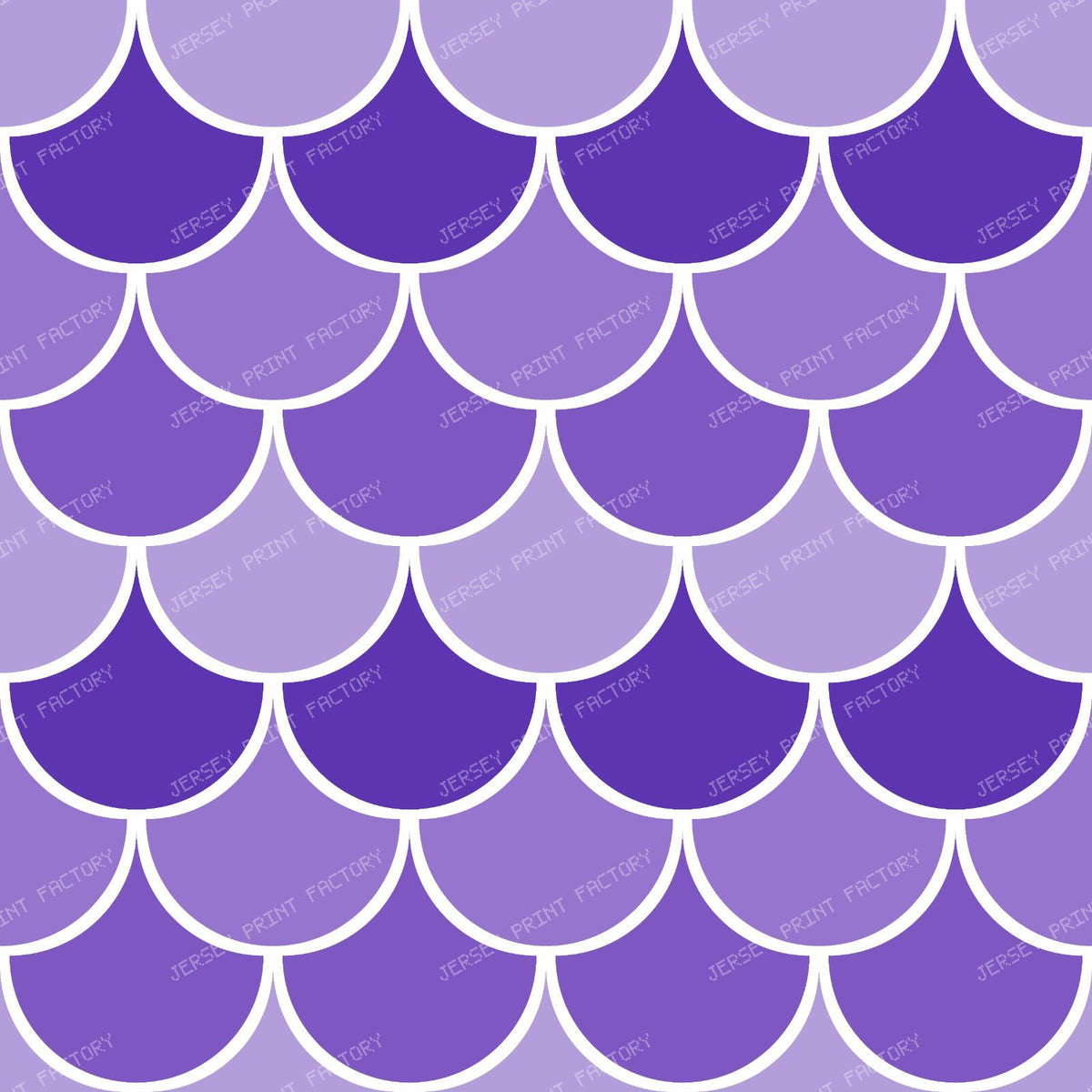 Blue Mermaid Scales, Dragon Scales, Fish Scales, Arch Pattern — Purple 2