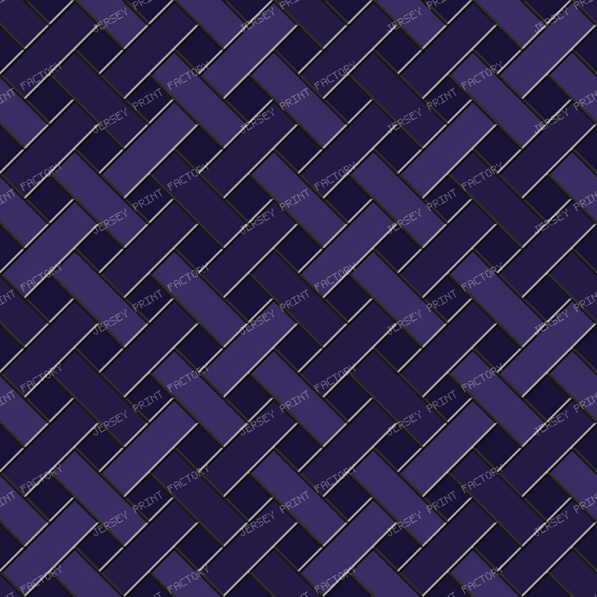 Pewter Stained Glass Weave — Moody Purple