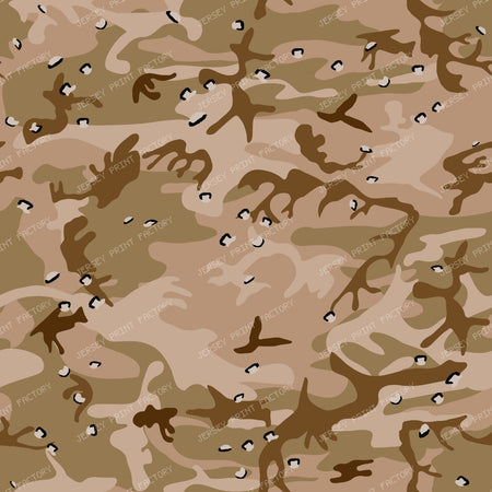 Desert Camouflage Pattern With Pebbles, Military Pattern, Army