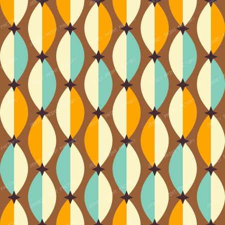 2026 PJP 100 — 69 Geometric vibe with a Mid Century Modern Feel - Brown