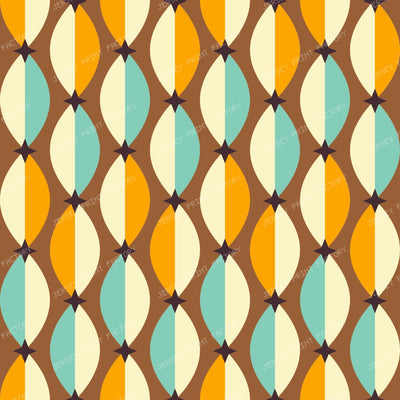 MCM Almonds and Stars Duotone Lattice Sherbet