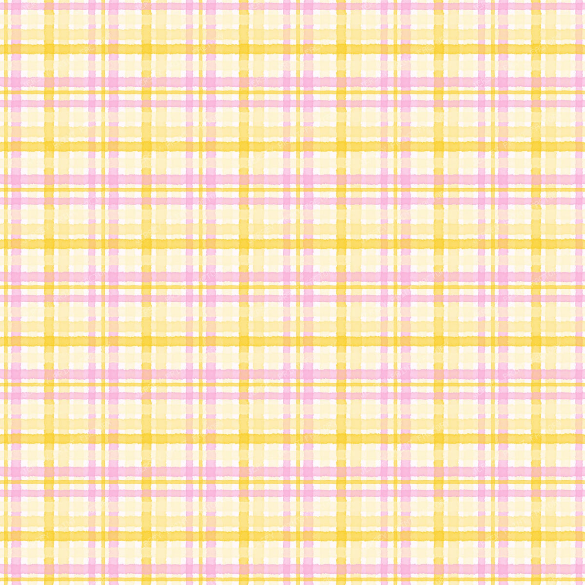 Summery Watercolour Tartan