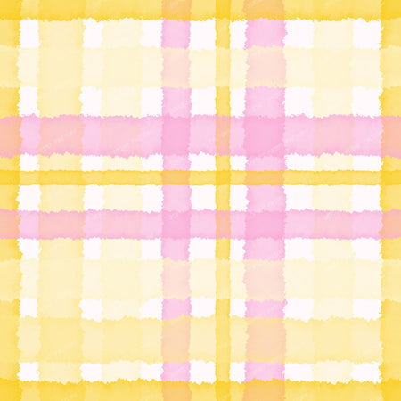 Summery Watercolour Tartan
