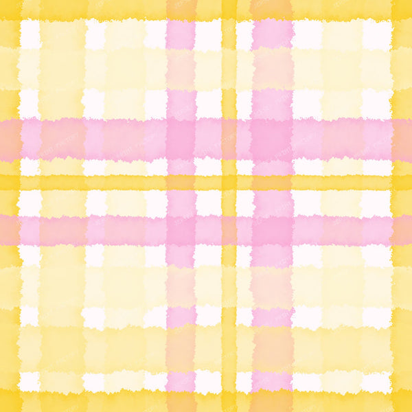 Summery Watercolour Tartan