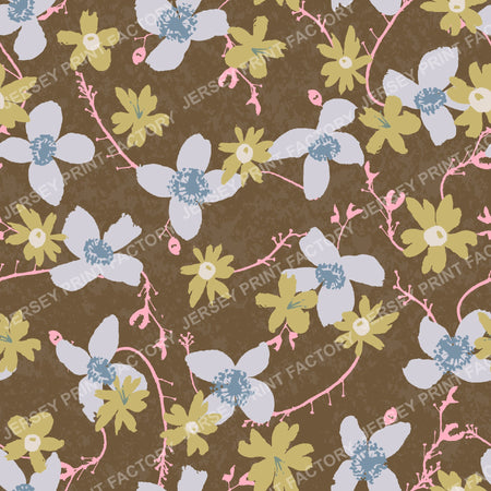 Blossoms and Branches All Over Toss