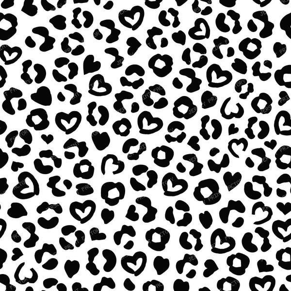 Animal Print, Snow Leopard, Cheetah Spots, Hearts