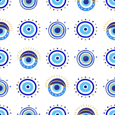 Evil Eye Pattern, Turkish Eye, Nazar, Mati, Mataki, Hamsa