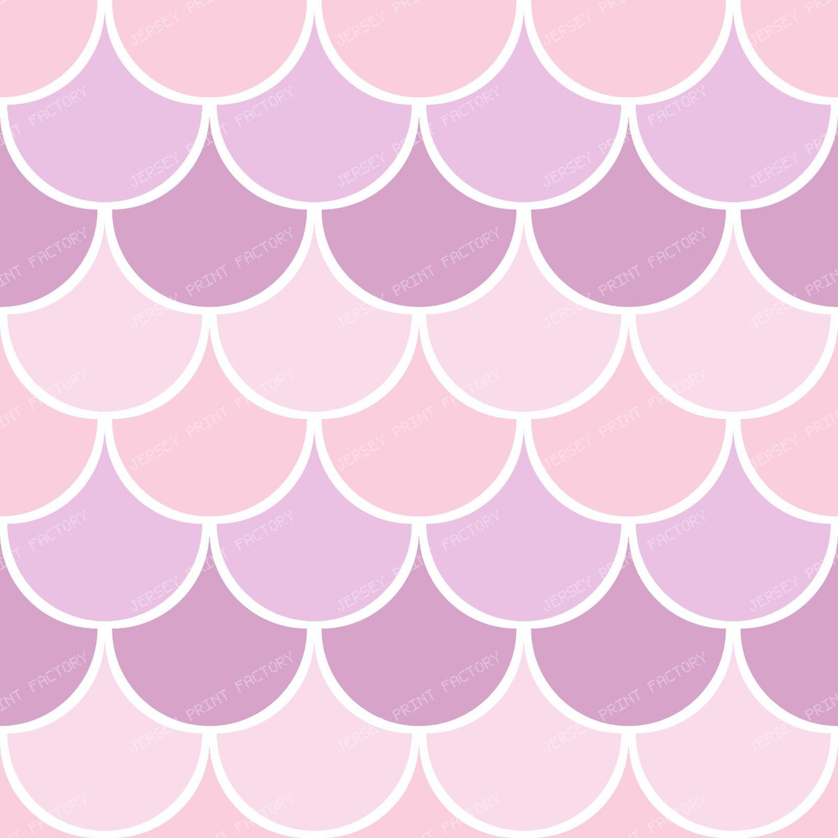 Blue Mermaid Scales, Dragon Scales, Fish Scales, Arch Pattern — Colorful 7