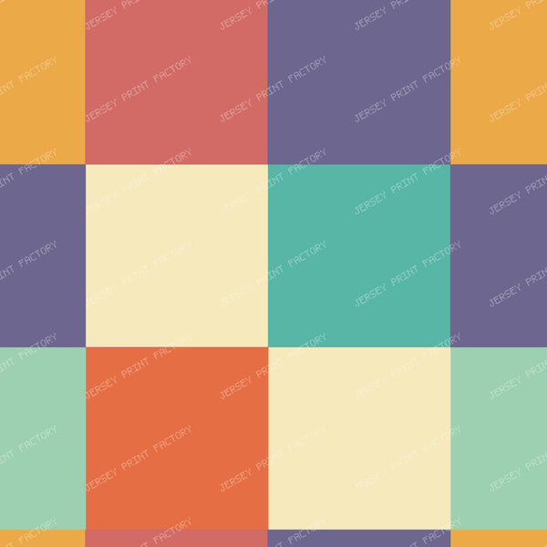 Vintage Alexandria Summer Retro Checkerboard