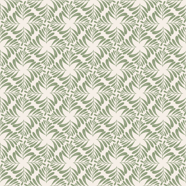 Fern Blockprint green