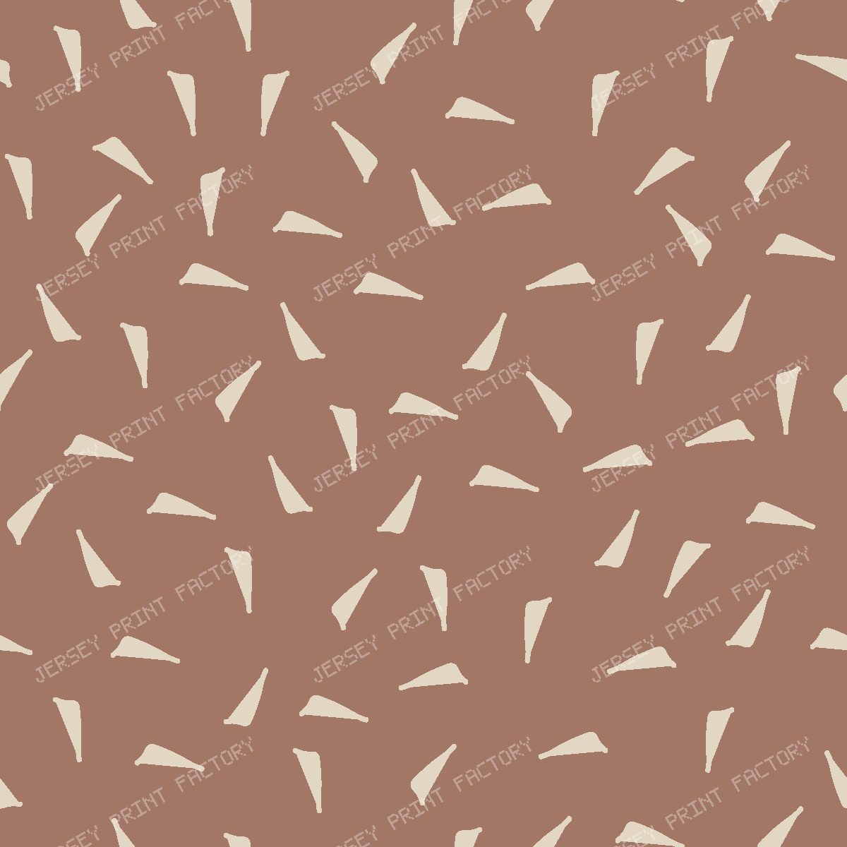 Organic Confetti Toss — Terracotta