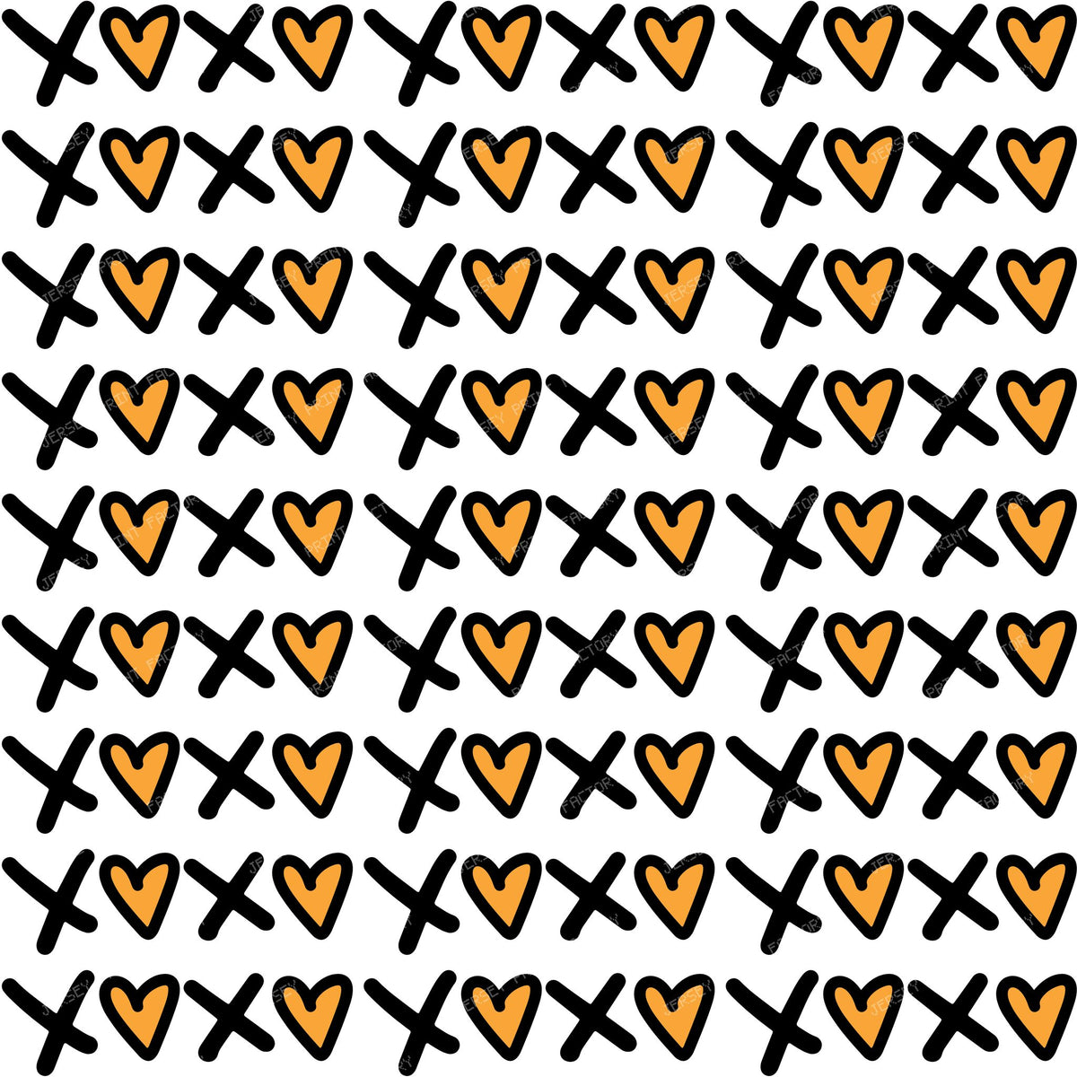 XOXO With Hearts 6
