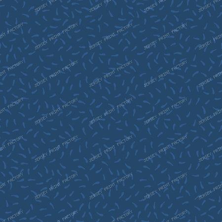 Commodore Indigo Scatter - Modern Winter Mini Print