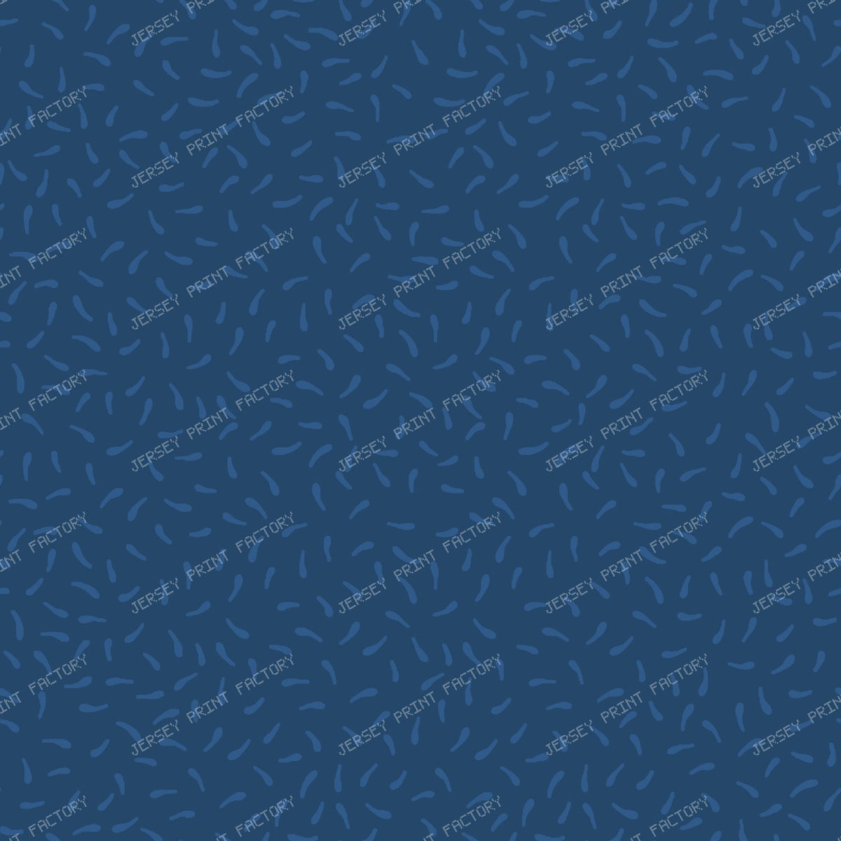 Commodore Indigo Scatter - Modern Winter Mini Print