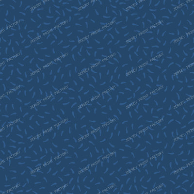 Commodore Indigo Scatter - Modern Winter Mini Print