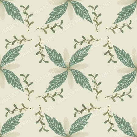Botanical seamless pattern for fabric and wallpaper