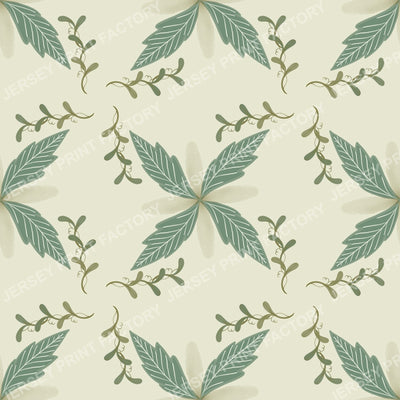 Botanical seamless pattern for fabric and wallpaper