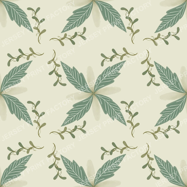 Botanical seamless pattern for fabric and wallpaper