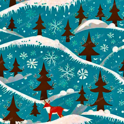 Aesthetic Green And Grey Christmas Trees — abstract