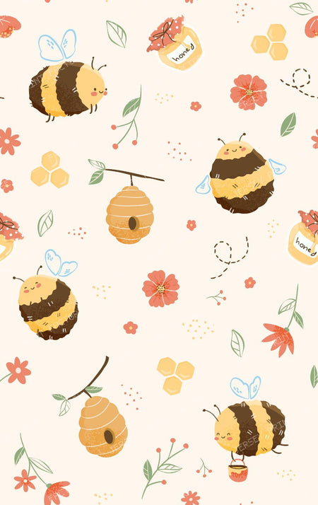 Little Bee | Main Pattern Bees