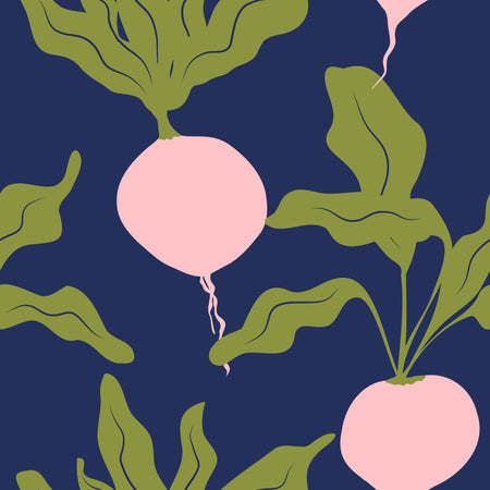 Big Beets Are Best in Navy Blue and Pink