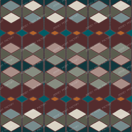 Kingfisher & Stone Faceted Diamond Dark