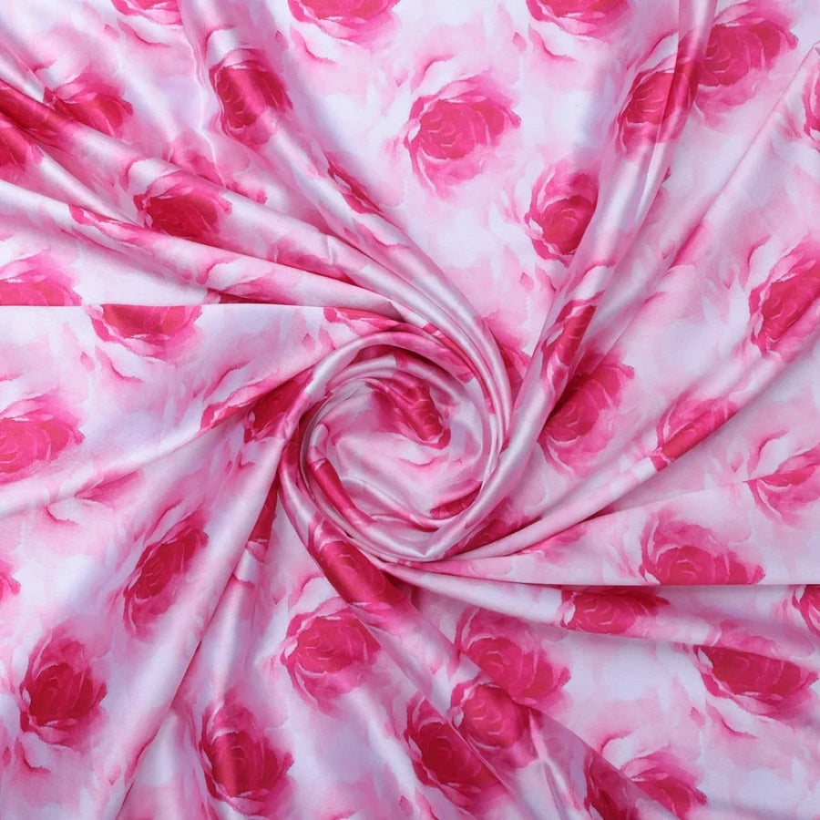 Polyestersatin matt — 128 g/m²