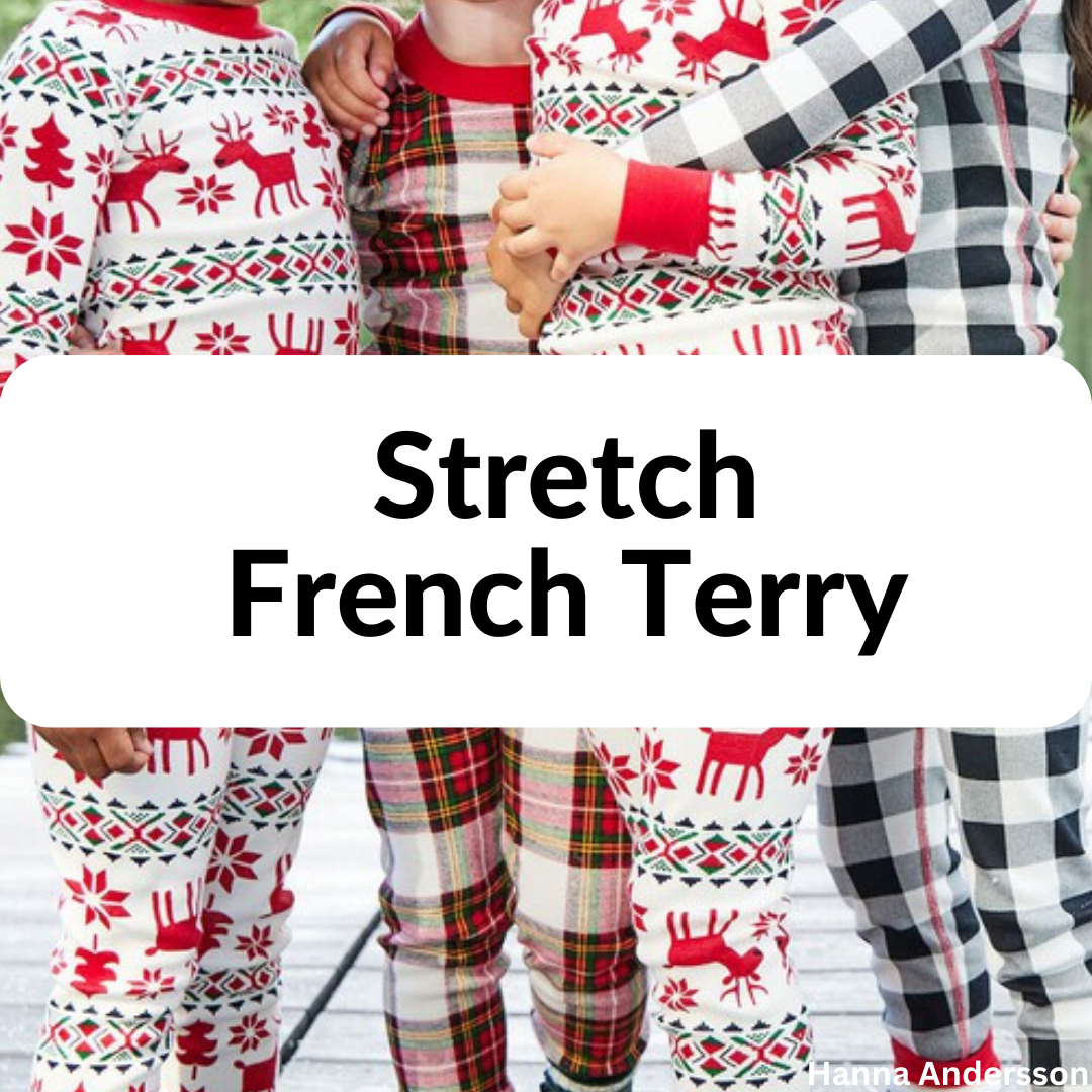 Benutzerdefinierter Stretch-French-Terry-Stoff