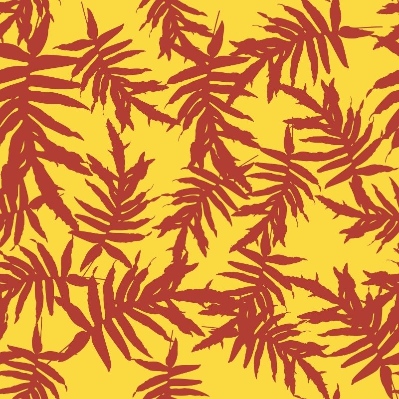 5 Fall Tropical Leaves Patterns D1205